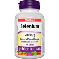 Webber Naturals Selen 200mcg tbl.90