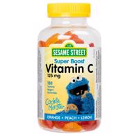 Webber Naturals/Sesame Street Vitamin C 125 mg Vegan 180 gummies