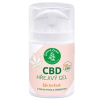 Zelená Země CBD hřejivý gel 50g