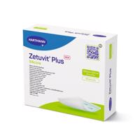 ZETUVIT PLUS SILICONE 12,5x12,5cm silikonové krytí bez lepivého okraje 10ks - II. jakost