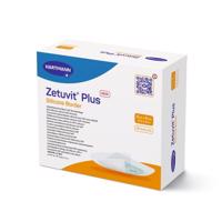 ZETUVIT PLUS SILICONE BORDER 8x8cm silikonové krytí 10ks