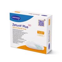 ZETUVIT PLUS SILICONE BORDER OVAL 13x15.5cm silikonové krytí 10ks