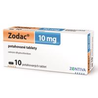 ZODAC 10MG potahované tablety 10