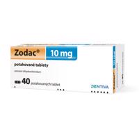 ZODAC 10MG potahované tablety 40