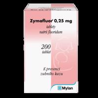 ZYMAFLUOR 0,25MG neobalené tablety 200